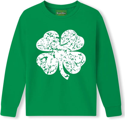 Unisex Kid'S Valentine'S Day Top Heart Print Mardi Gras Carnival Party Shirt 4-14 Years